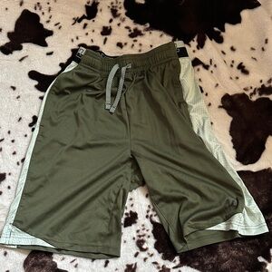 Russell Athletic Kids Olive Green Shorts